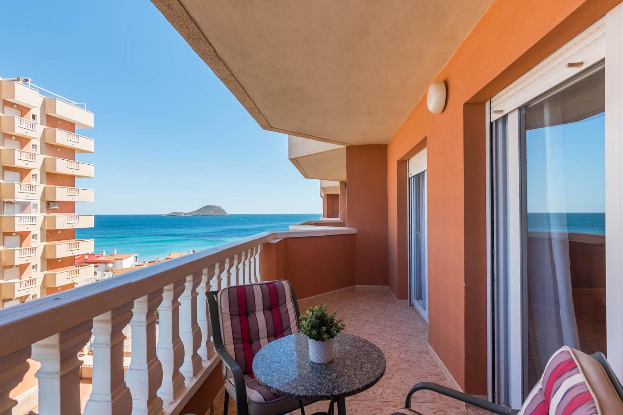 Vistas A Dos Mares La Manga Del Mar Menor Km10 Isla Grosa 2Dormitorios Εξωτερικό φωτογραφία